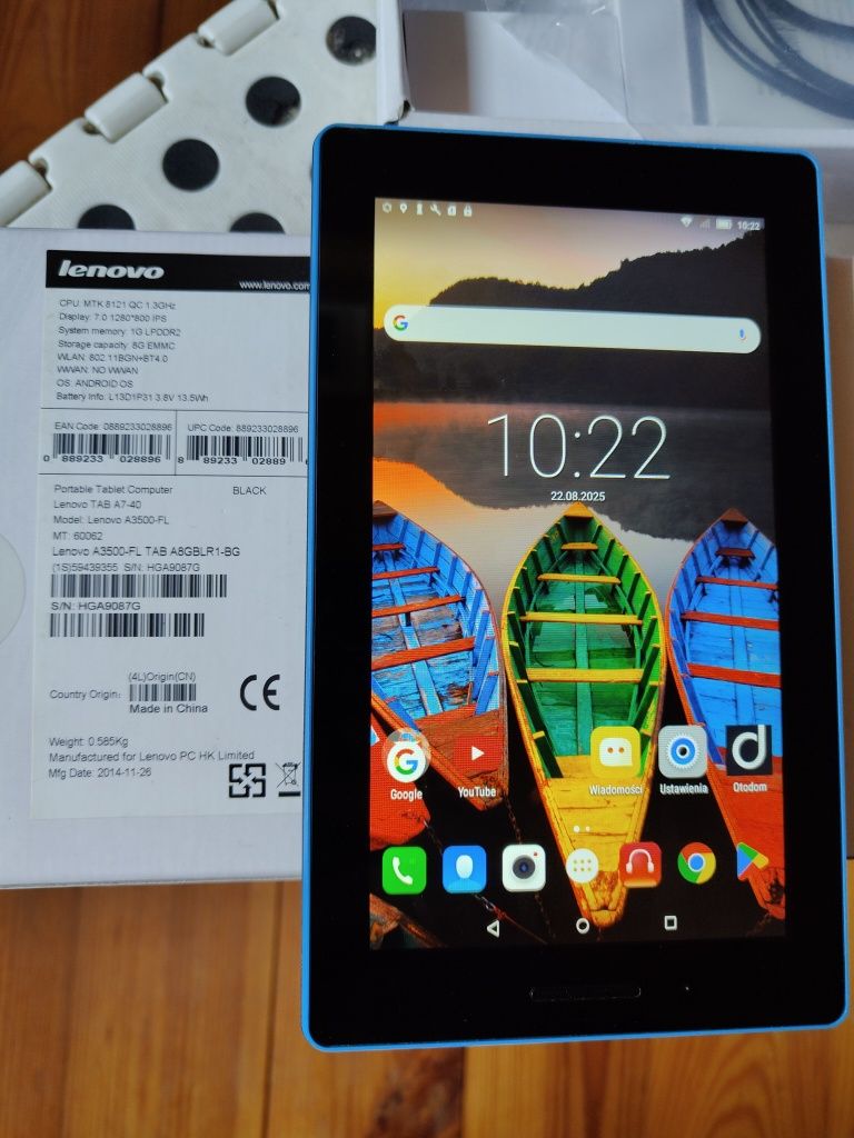 Tablet Lenovo Tab A7