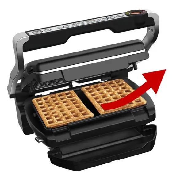 Комплект Електрогриль Tefal OptiGrill+ GC712d34 + Вафельниця XA724810