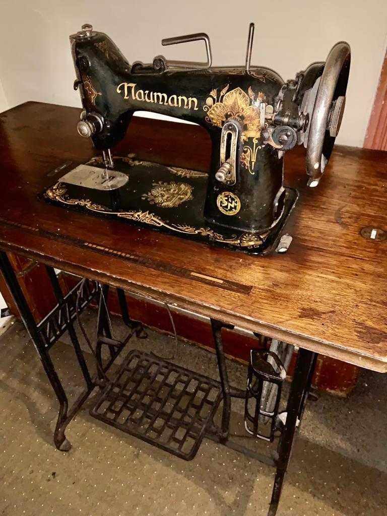 maquina de costura antiga marca naumann