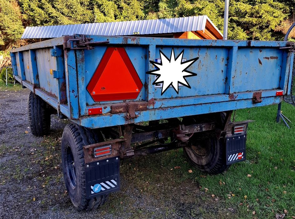 Przyczepa wywrotka autosan d35 kaczka