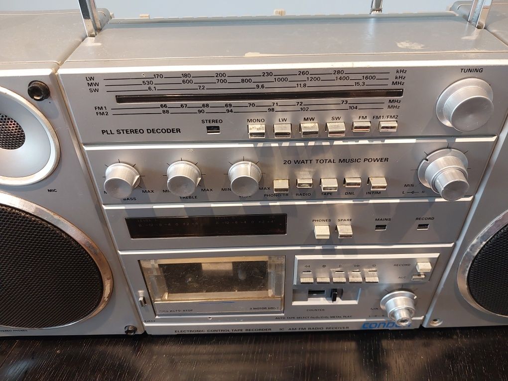 Radiomagnetofon Unitra Condor RM-820S PRL Retro