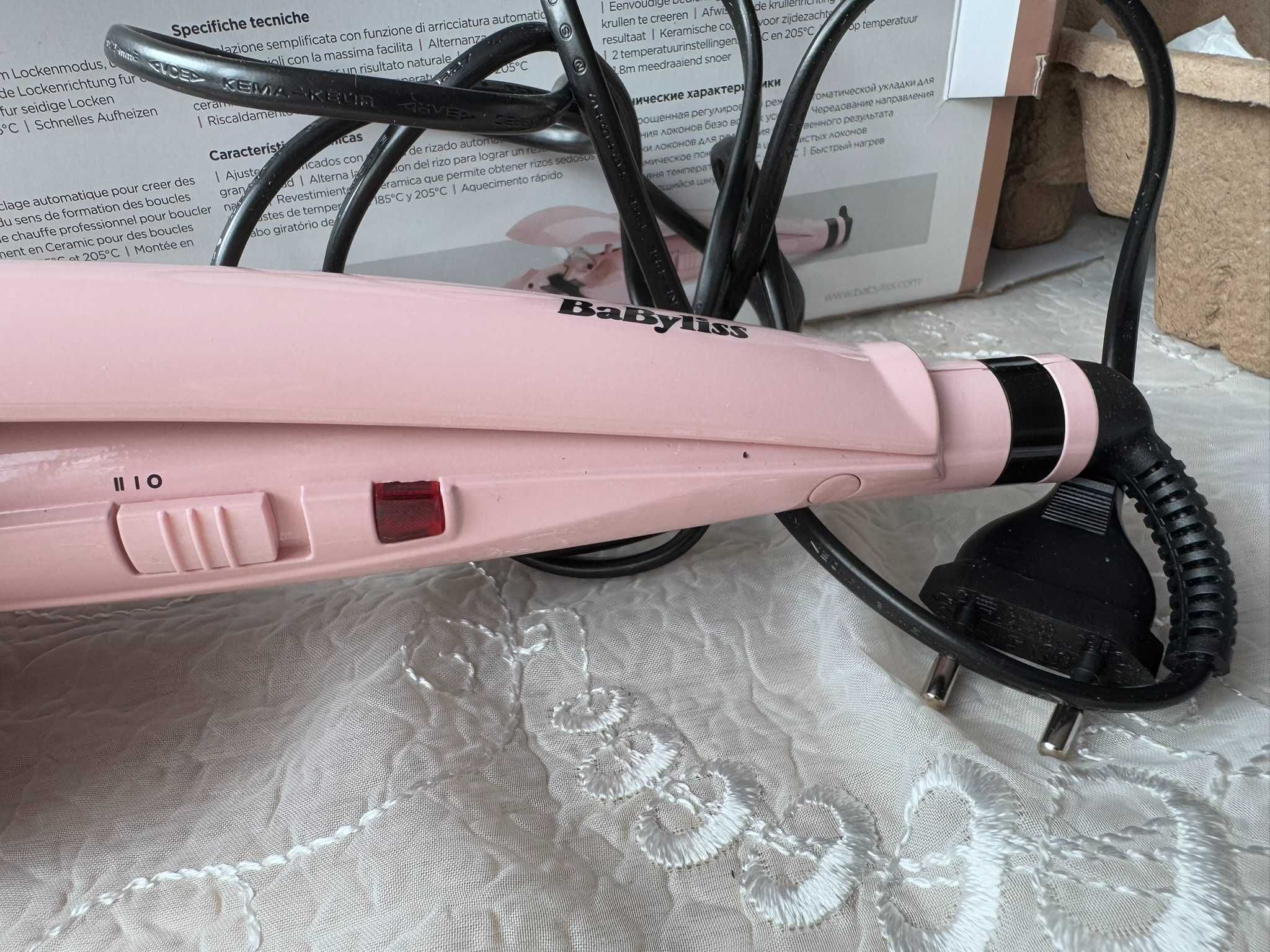 Lokówka automatyczna BaByliss Rose Blush Curl model 2664PRE