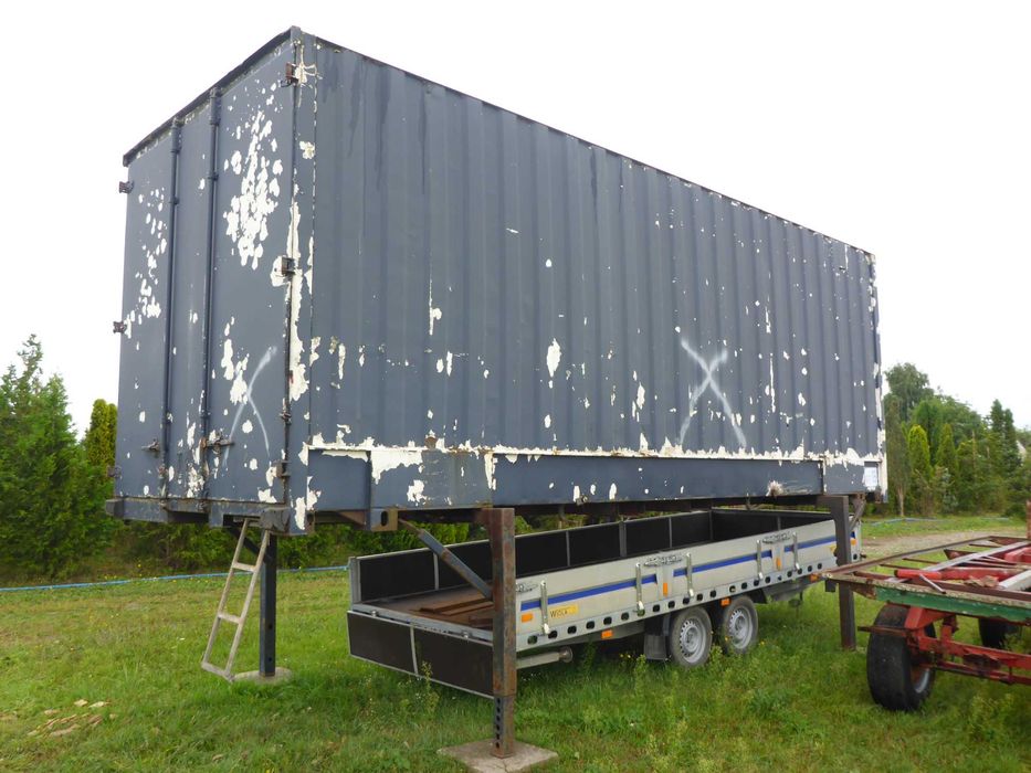 blaszak BDF zabudowa KONTENER garaż magazyn 720cm stan bdb