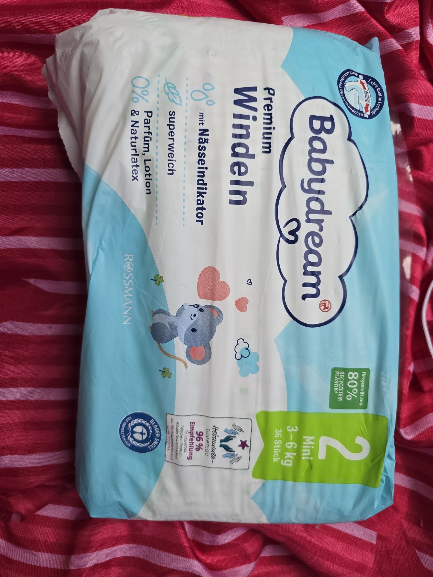 Pieluszki Babydream rozmiar 2