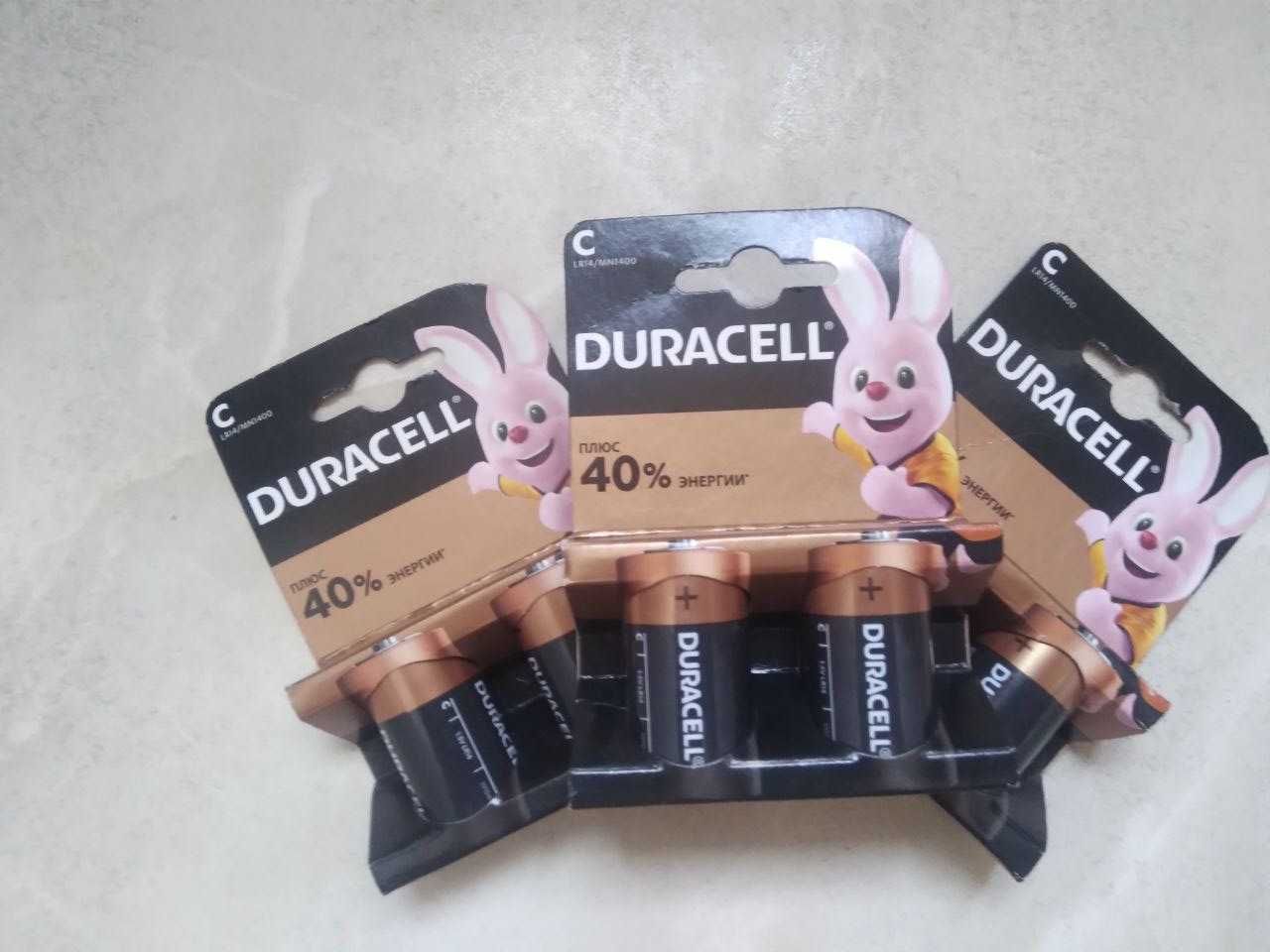 Батарейки DURACELL LR14/MN1400 (НОВЫЕ)