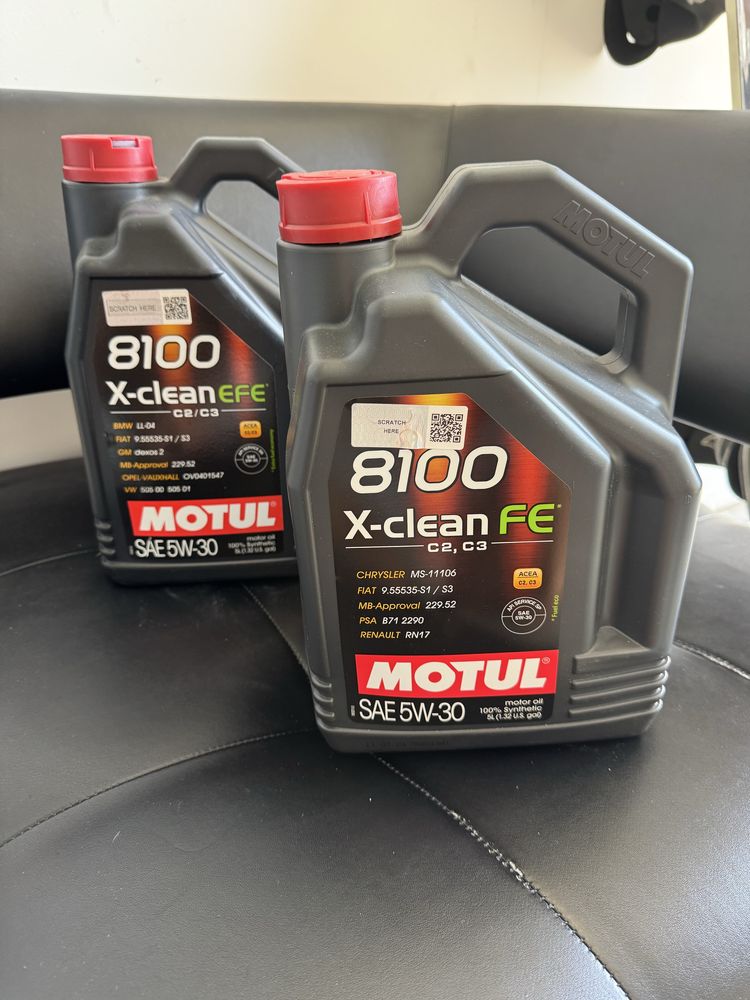 8100 х-clean fe 5w30 motul