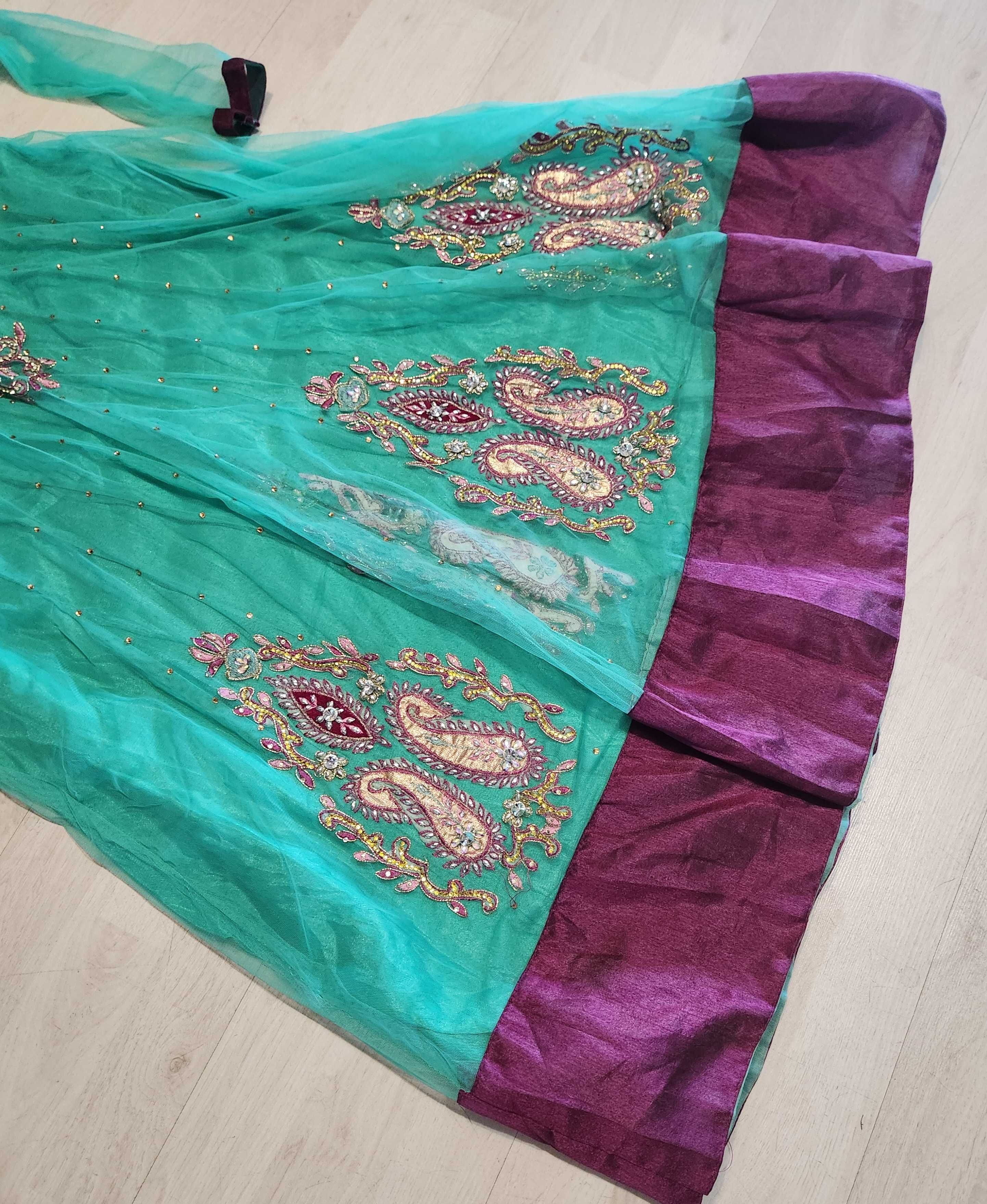 strój królewna dama dworu hinduska hinduski nr 2316