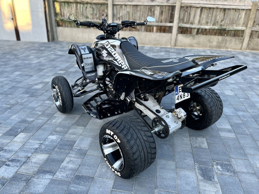 Suzuki ltz mt07 swap!