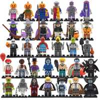 Фигурки Хеллоуин Halloween лего Lego зомби провидения Клоун Ведьма
