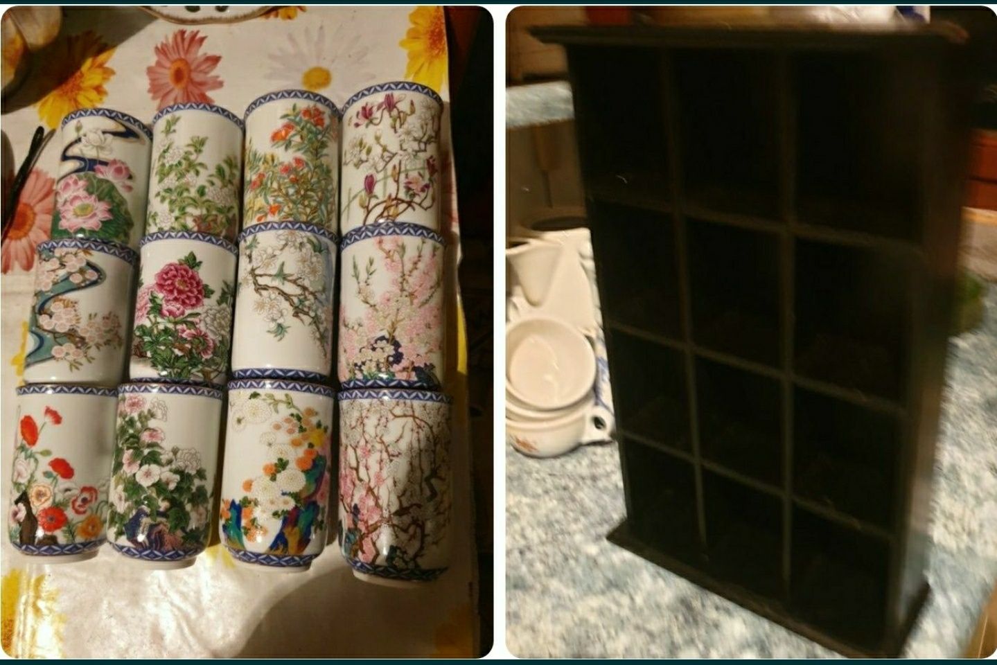 Japan, Porzellan FP, 12x Teetassen, Teebecher Kinuko Yamabe