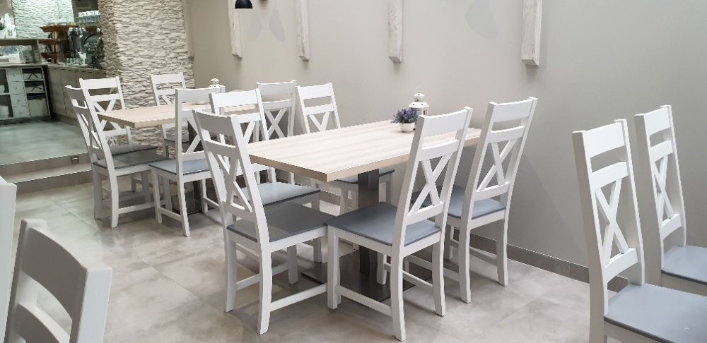 Krzesło krzyżak prowansalskie skandynawskie do restauracji producent