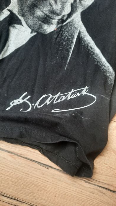 Męska koszulka z nadrukiem M