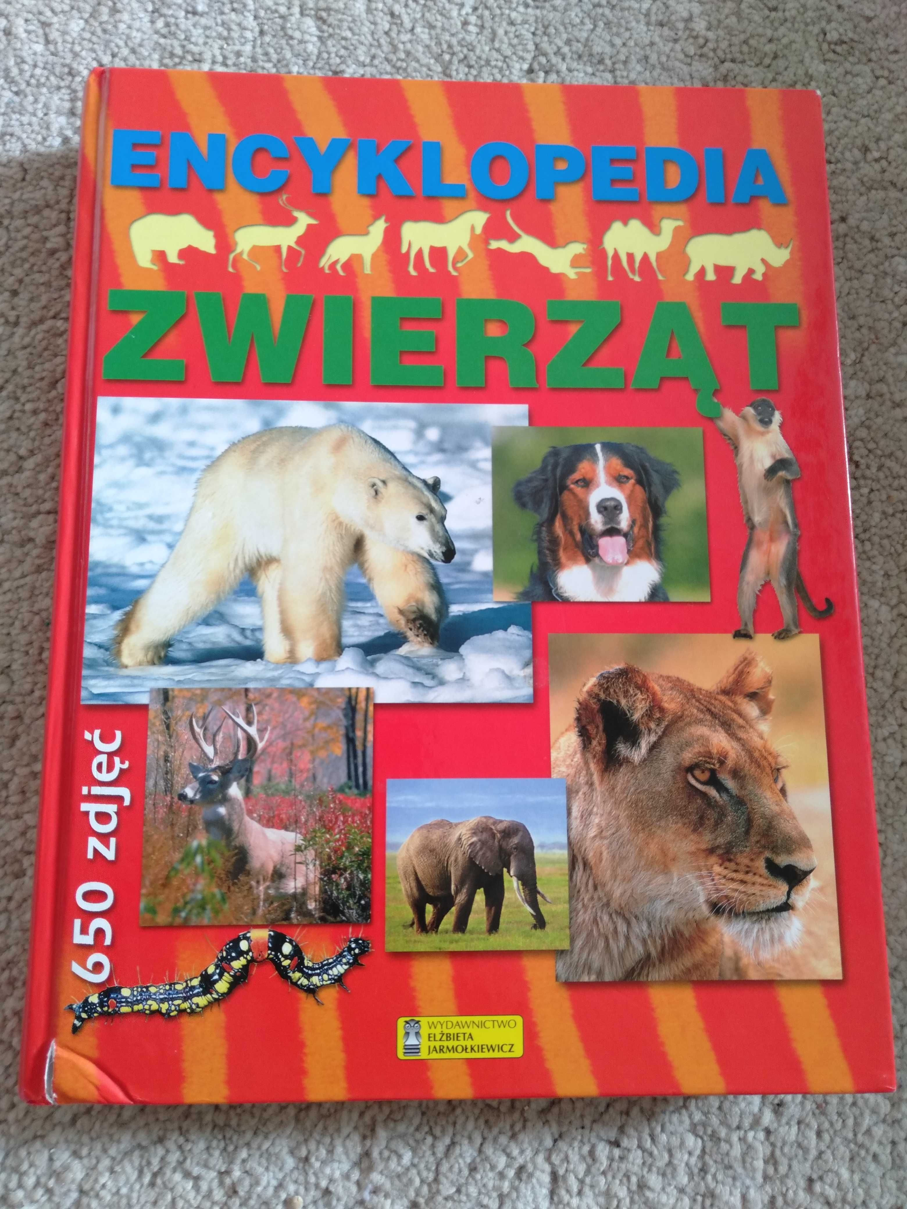Encyklopedia zwierząt. Stan bardzo dobry. 300 stron, 650 ilustracji