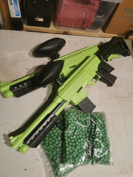 conjunto completo de paintball para crianças