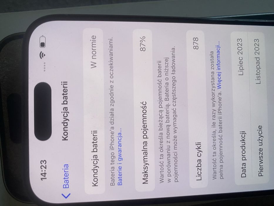 iPhone 15 Pro 256GB stan celujący!
