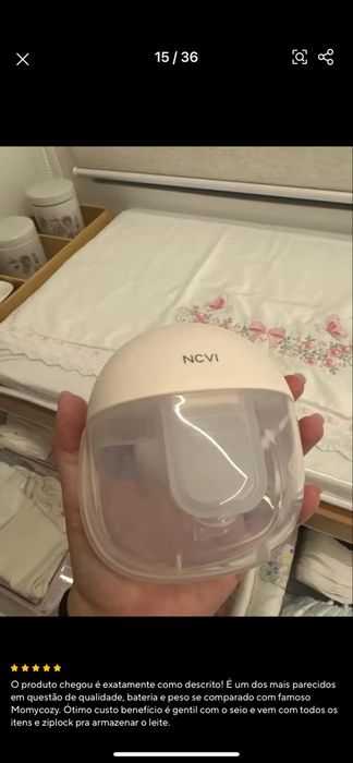 Vendo bomba Extratora de leite