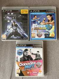 Gry na PS3, Star Wars, DanceStar, Move Fitness