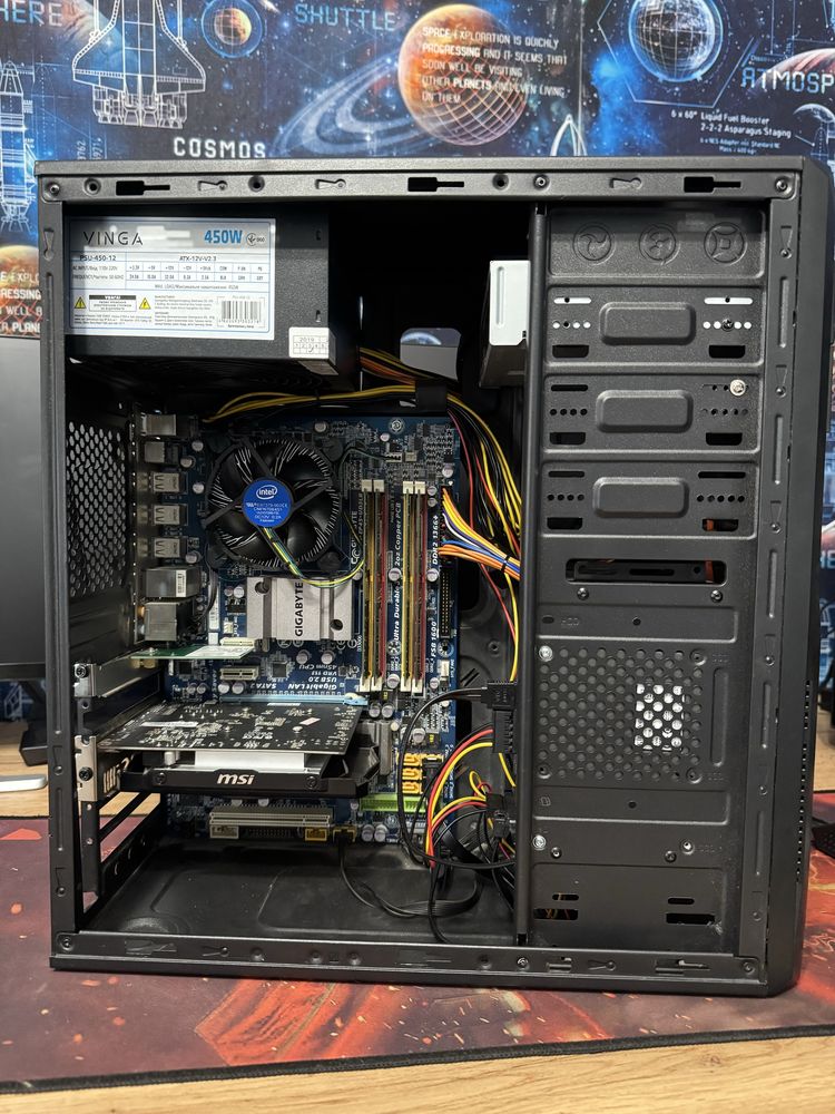 Компютер добре підійде для офісних задач GTX 750 ti