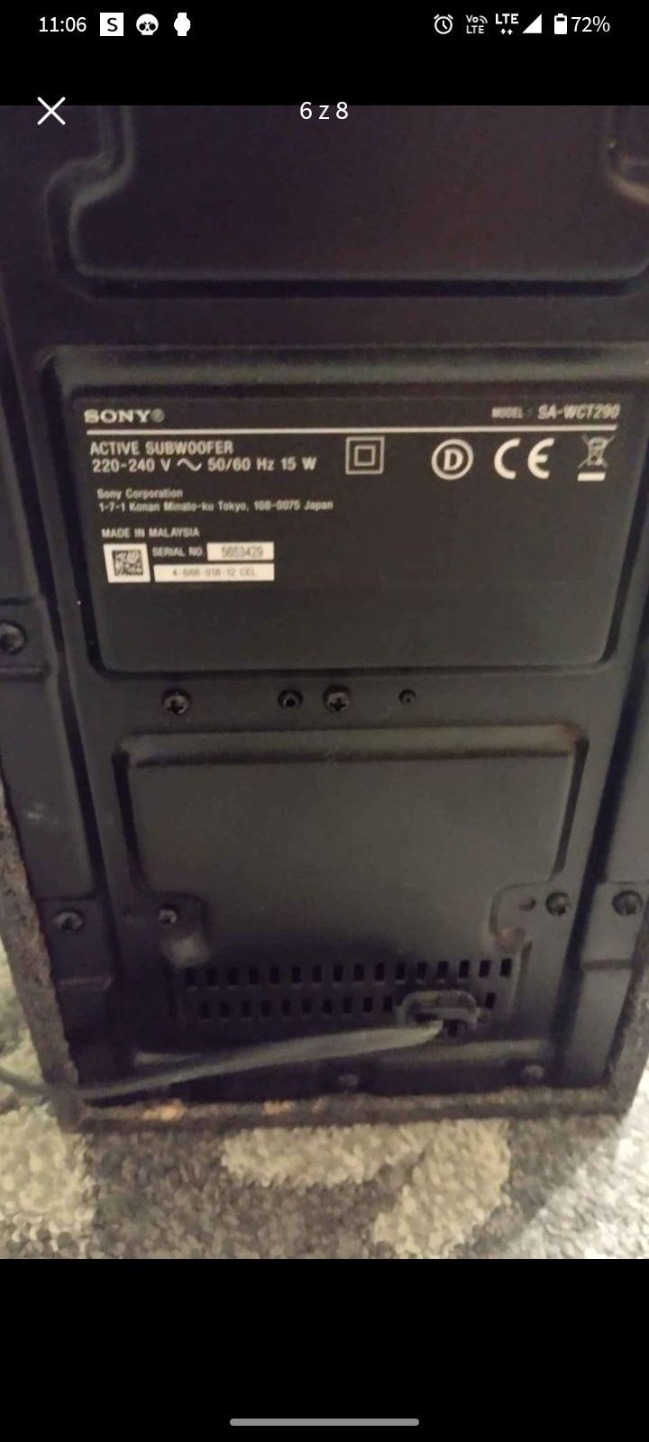 Htct290 speakerbar Sony