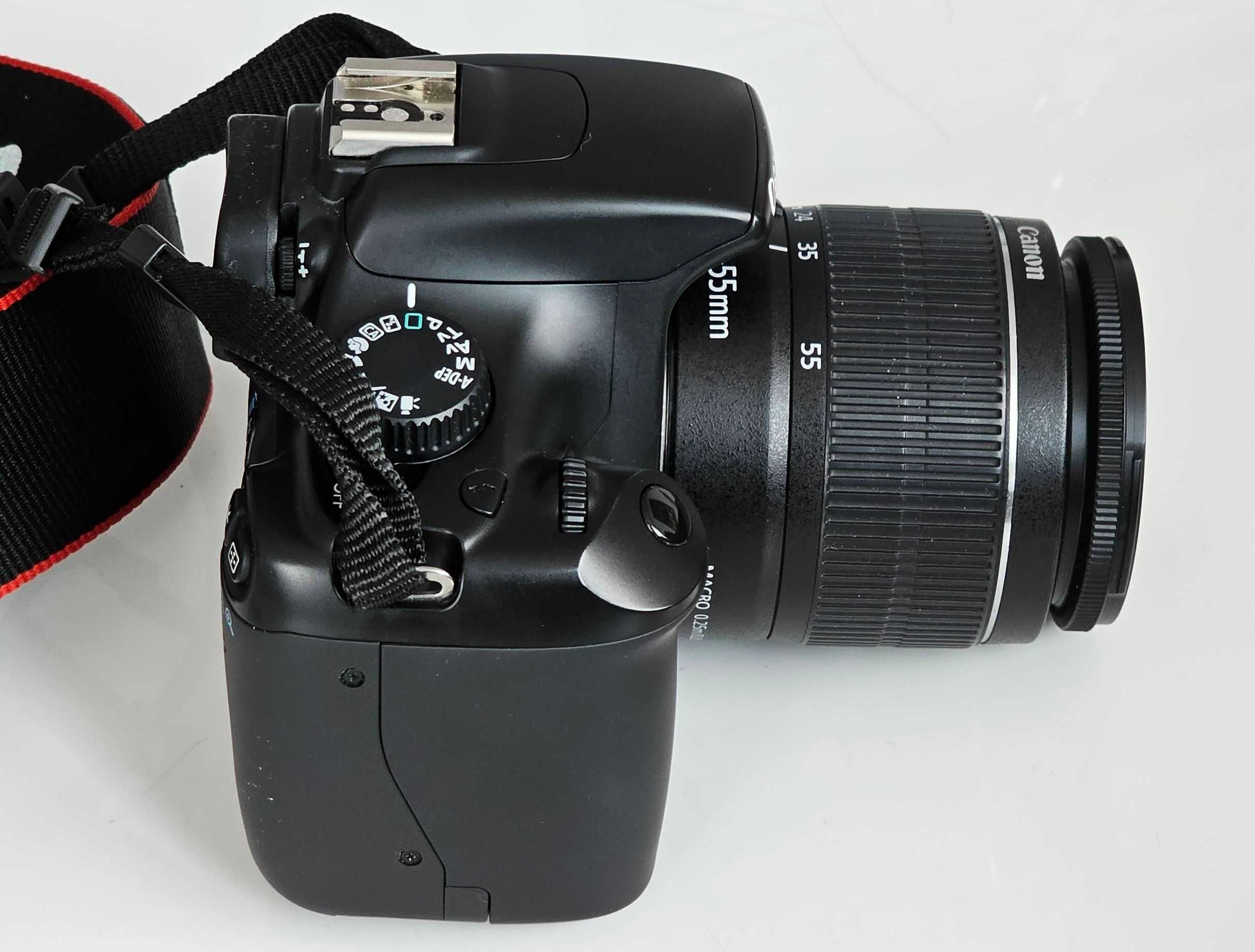 Aparat Lustrzanka Canon EOS 1100D 12Mpix Obiektyw Bateria Torba