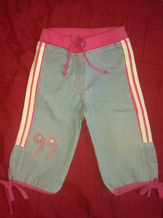 Kamizelka i spodnie jeans 80/86 komplecik