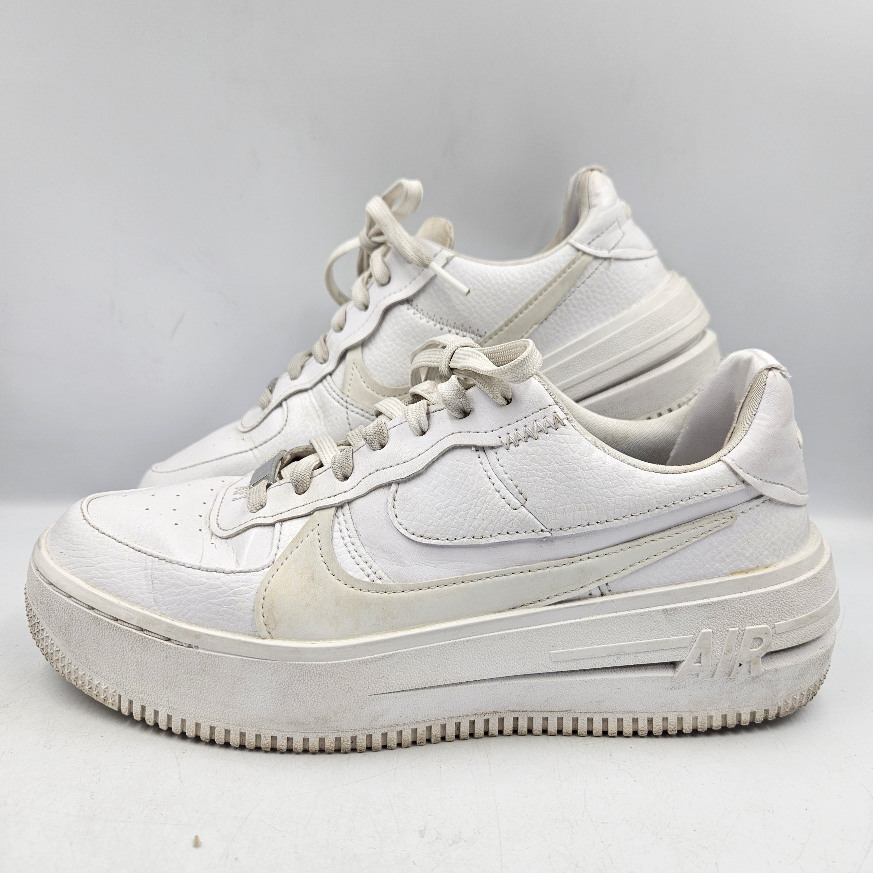 Buty Sportowe Sneakersy Damskie Nike Air Force 1 Białe Rozmiar 40,5