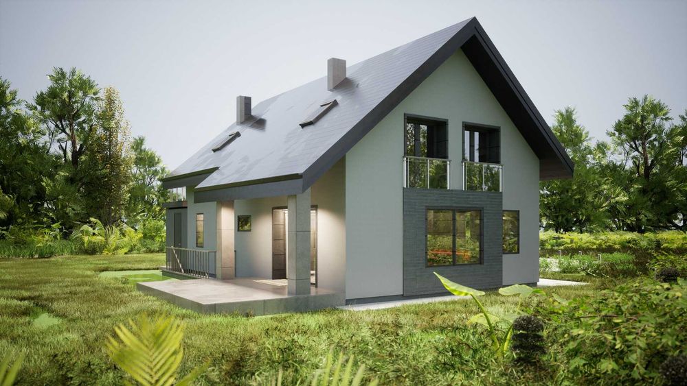 PROJEKT DOMU INDYWIDUALNY - Biuro Projektowe Architekt, Projektant