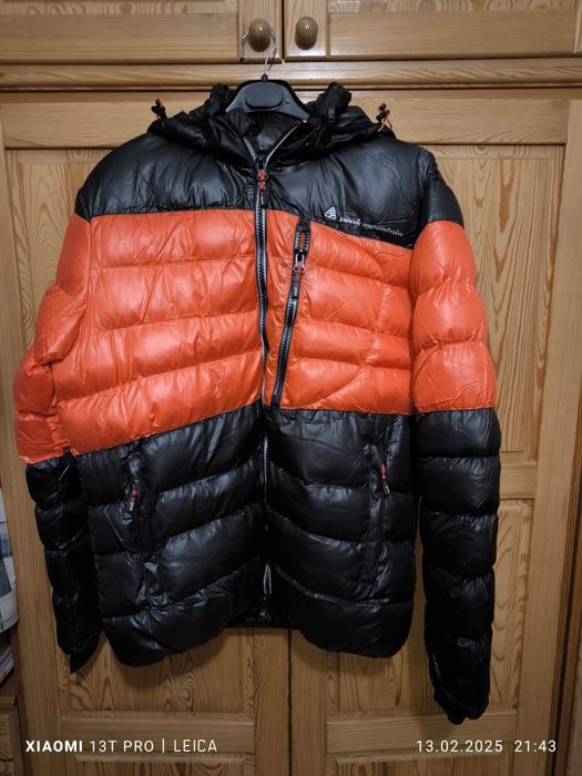 Kurtka narciarska , puch syntetyczny + a'la polar