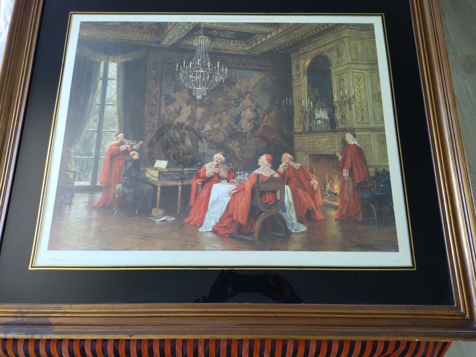 Quadro "Ceia dos Cardeais"