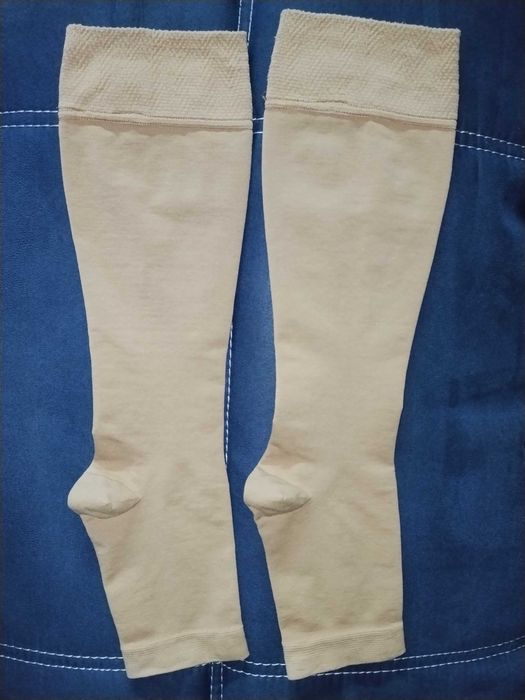 Гольфы компрессионные SIGVARIS (Швейцария), размер S, компрессия 2,беж