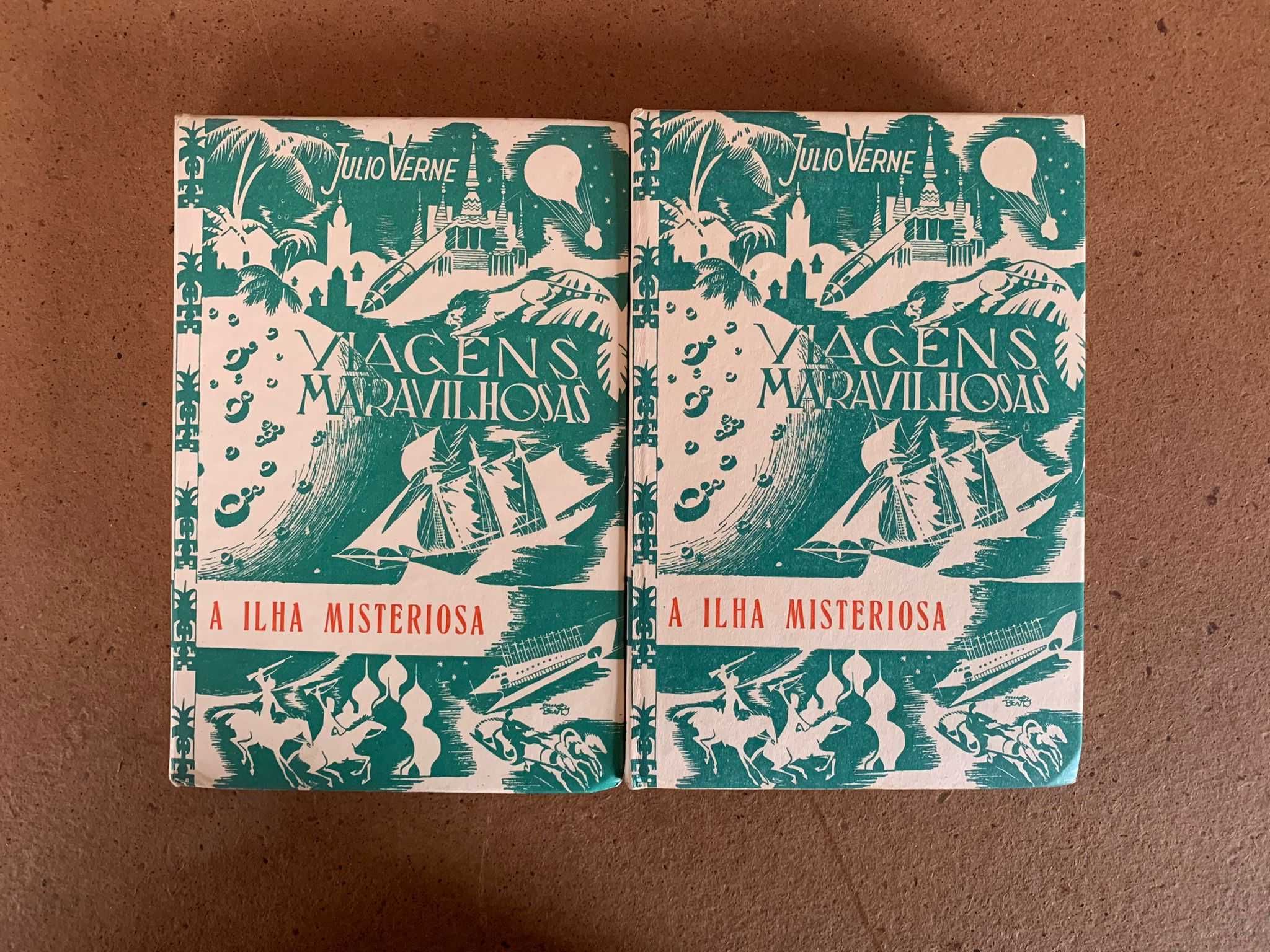 A Ilha Misteriosa - 2 Volumes - Julio Verne