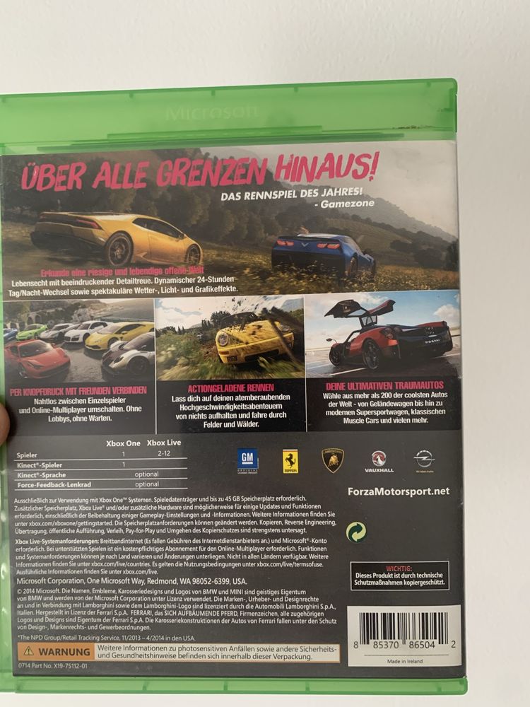 Forza horizon 2 xbox one/xbox series s|x