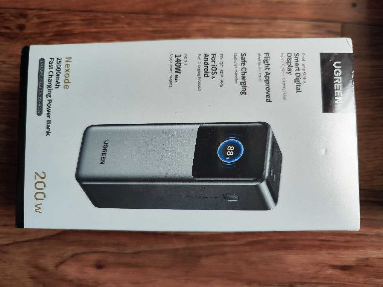 Ugreen 25000Мач 145w и 200W ноутбука iphone лучше Baseus/Anker/ZMI Mi