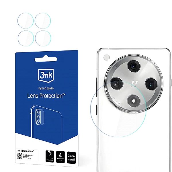 Szkło hybrydowe 3mk Lens Protection do obiektywu aparatu na Oppo Find