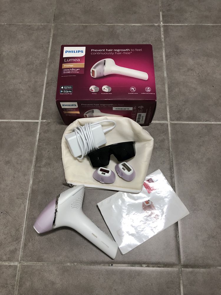 Depilação a laser Philips Lumea Prestige