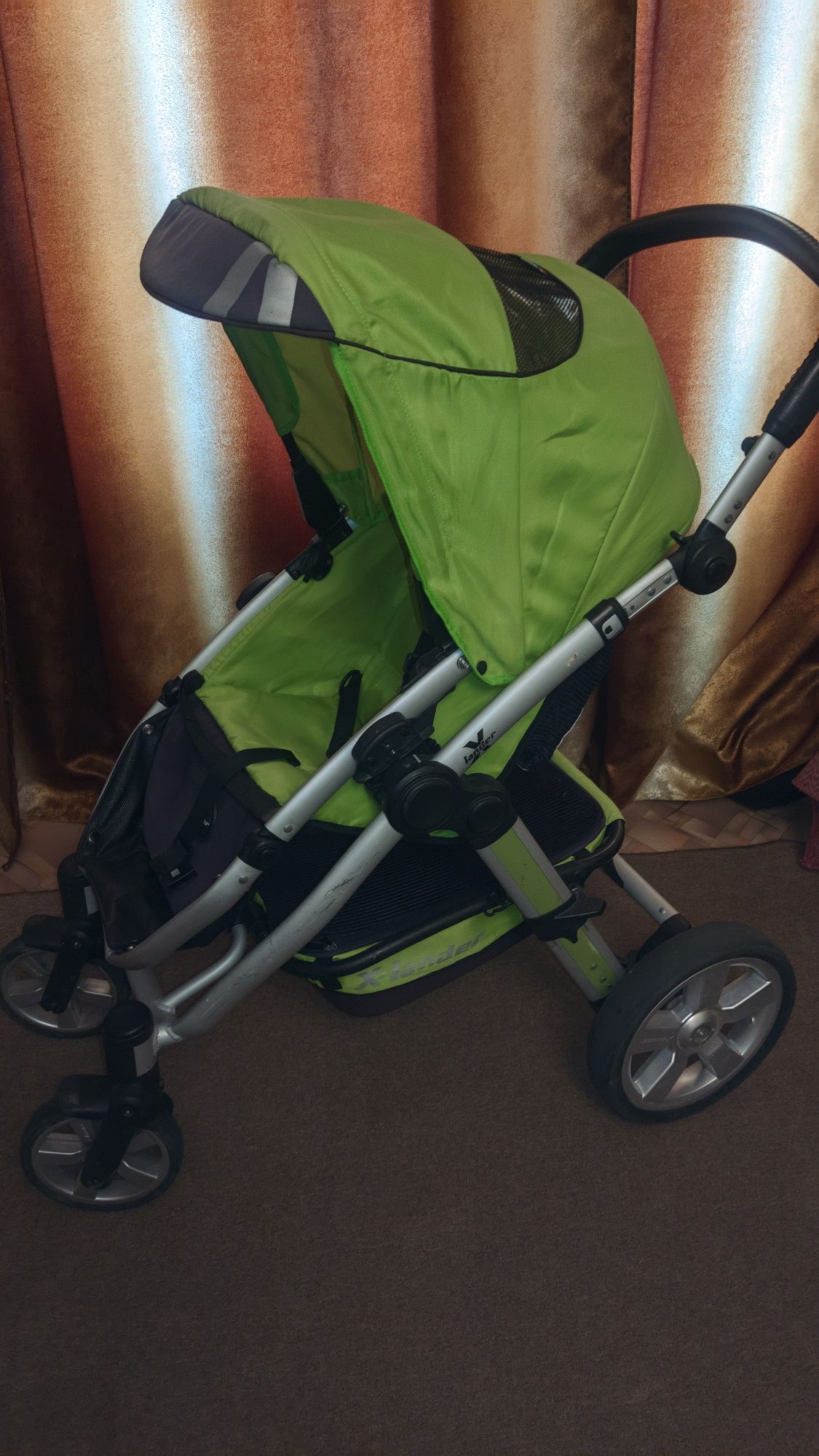 детская универсальная коляска 2 в 1 X-Lander X-Q amerika peg perego