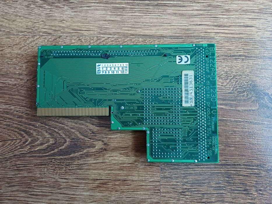 Amiga 1200 karta turbo Blizzard 1230IV 64MB