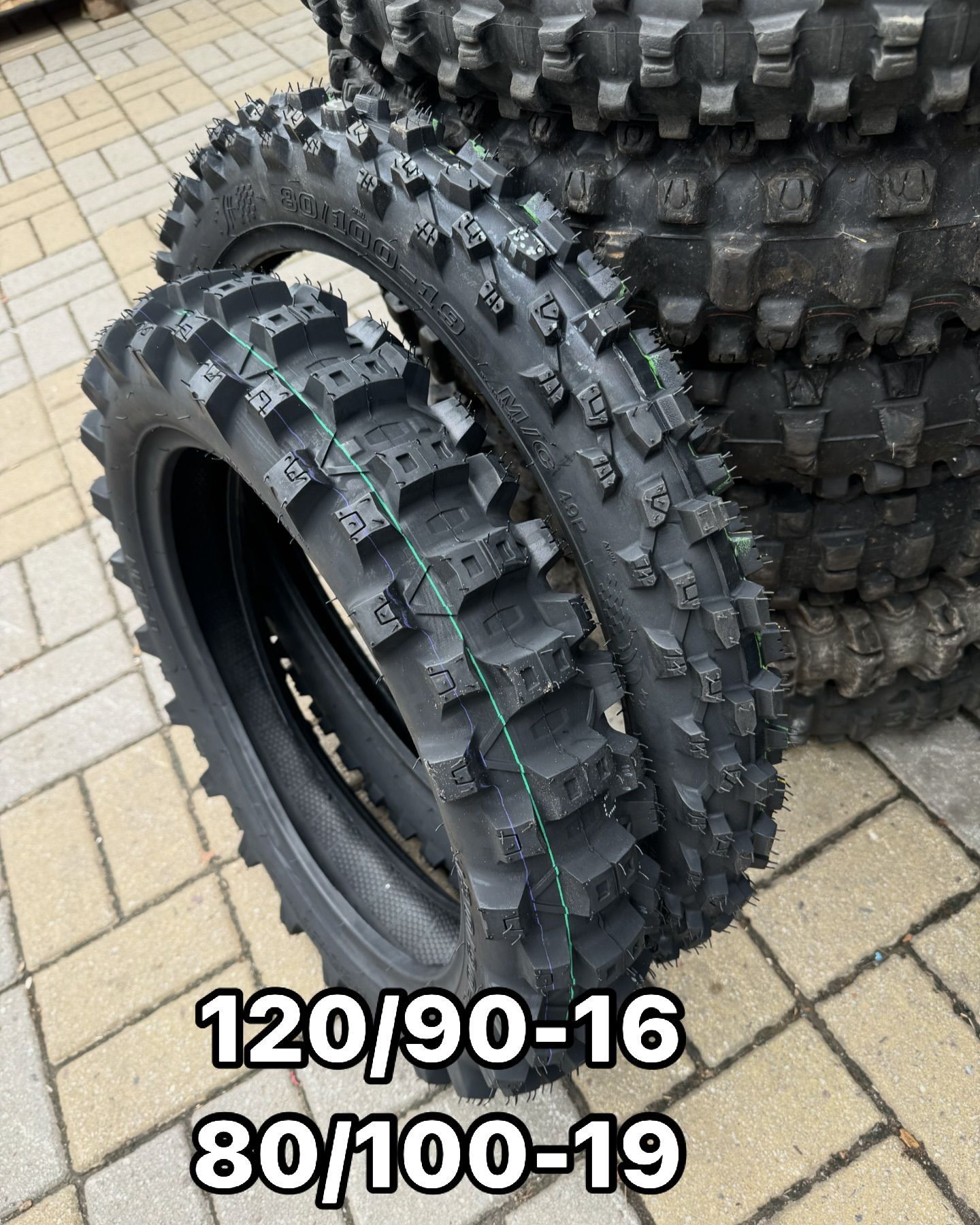 Моторезина 120 90 R16, шина ендуро кросс 120 90 р16, покришка Geon