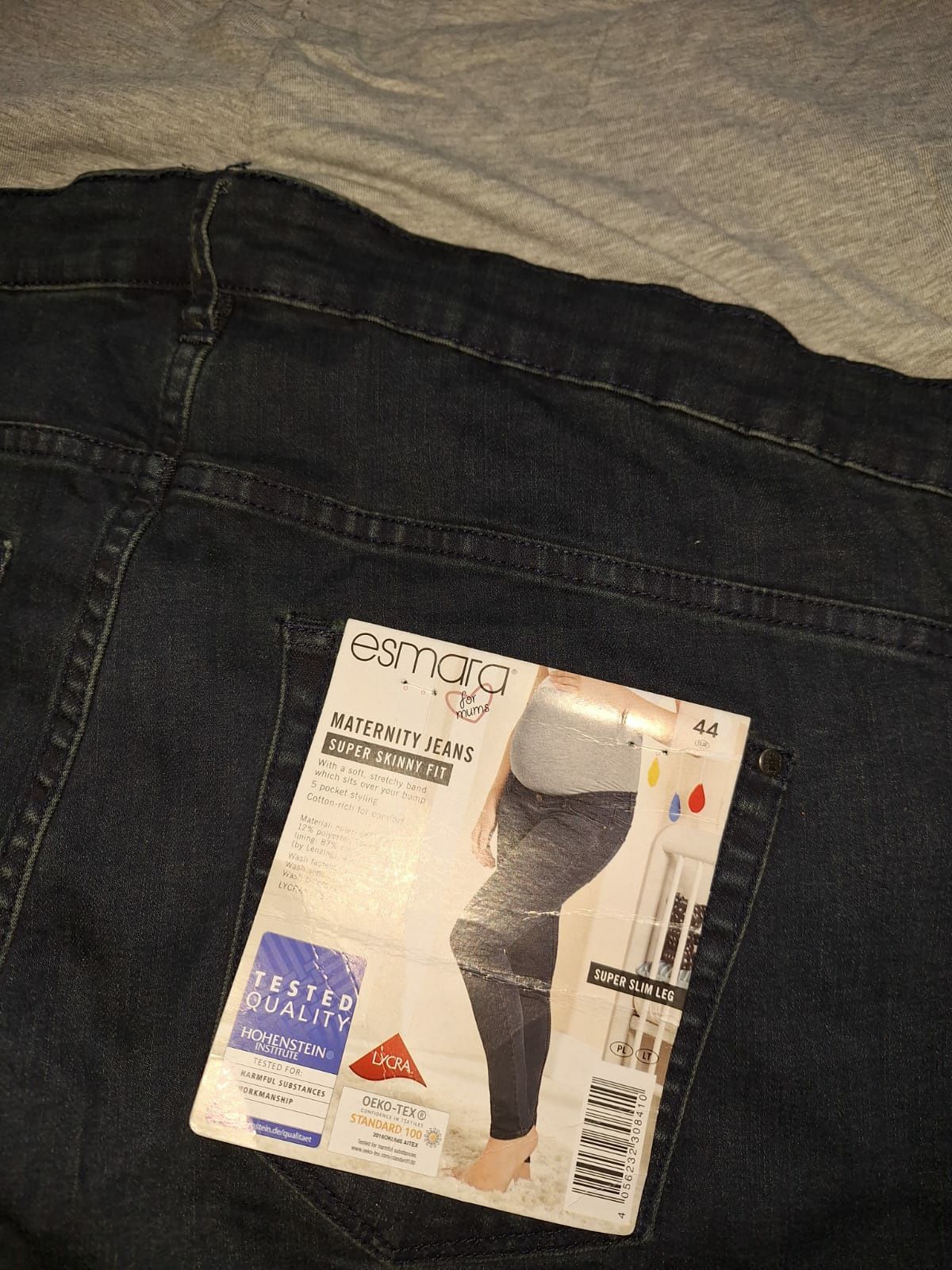 Spodnie ciążowe jeans rozmiar 44 nowe