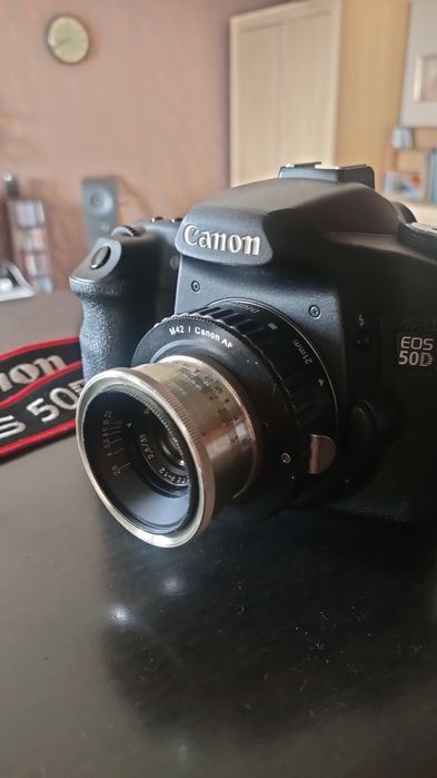 Obiektyw Jupiter 12 F2.8/35mm. Mocowane M39.