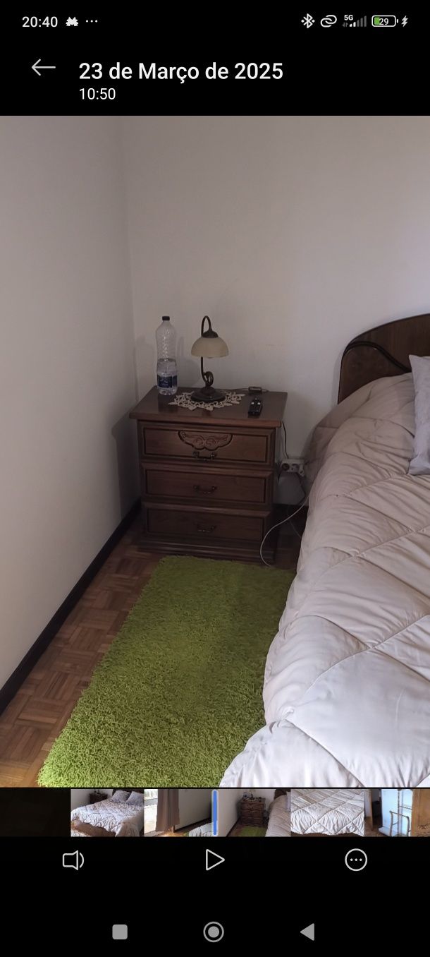 1 Quarto Completo madeira maciça como novo