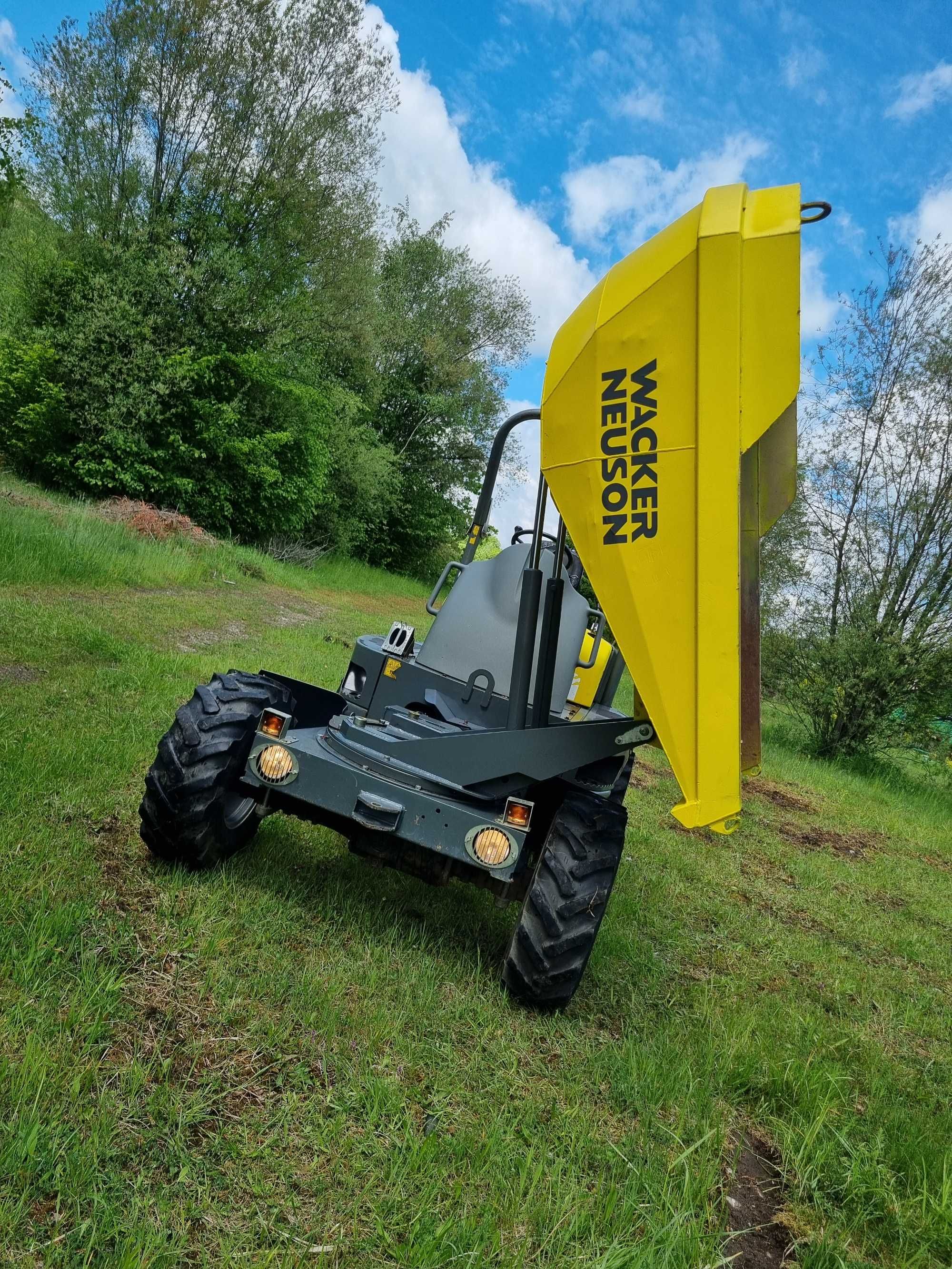 Wozidło 4t Wacker Neuson 4001 z Norwegii 2100mt 4x4+KIPER+OBRÓT 2017r