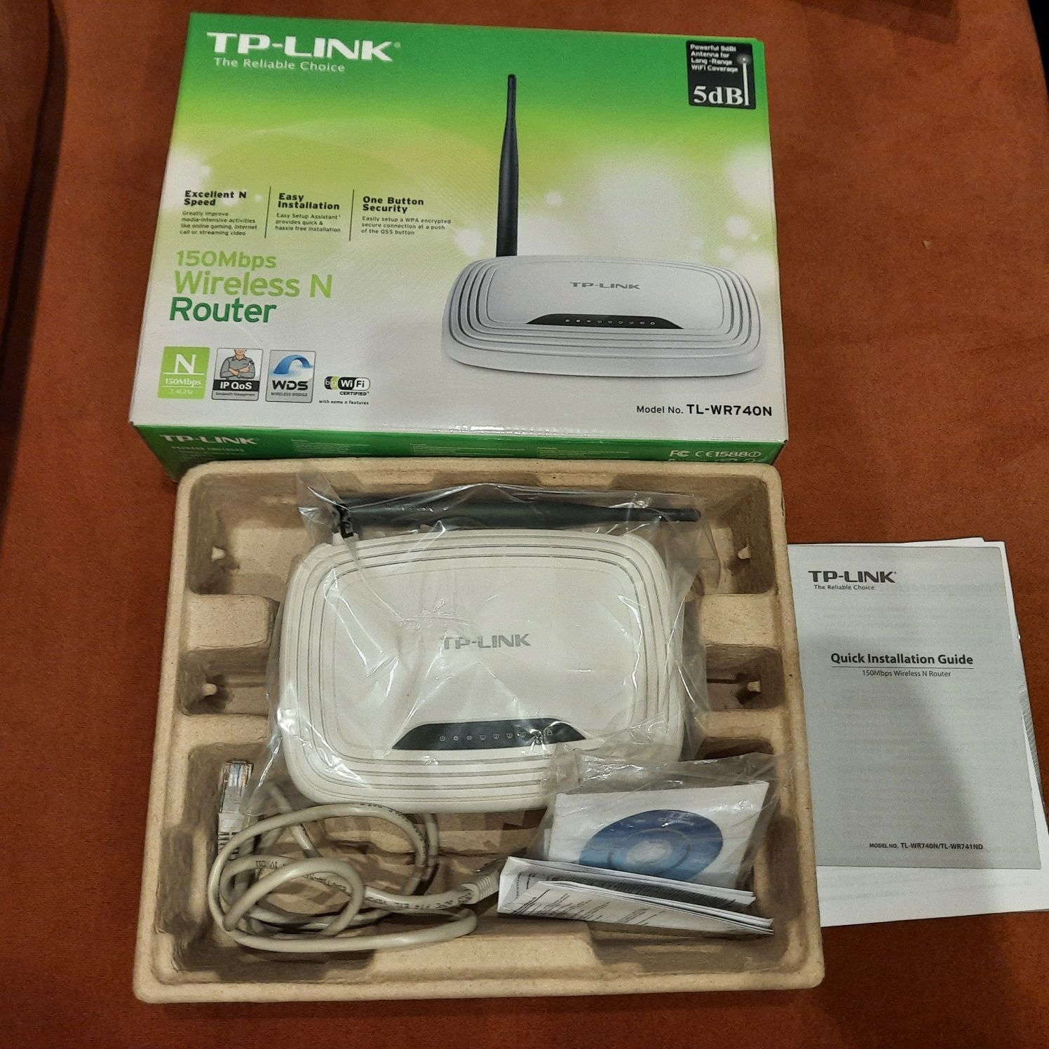 Router TP - LINK 150 mb/s.