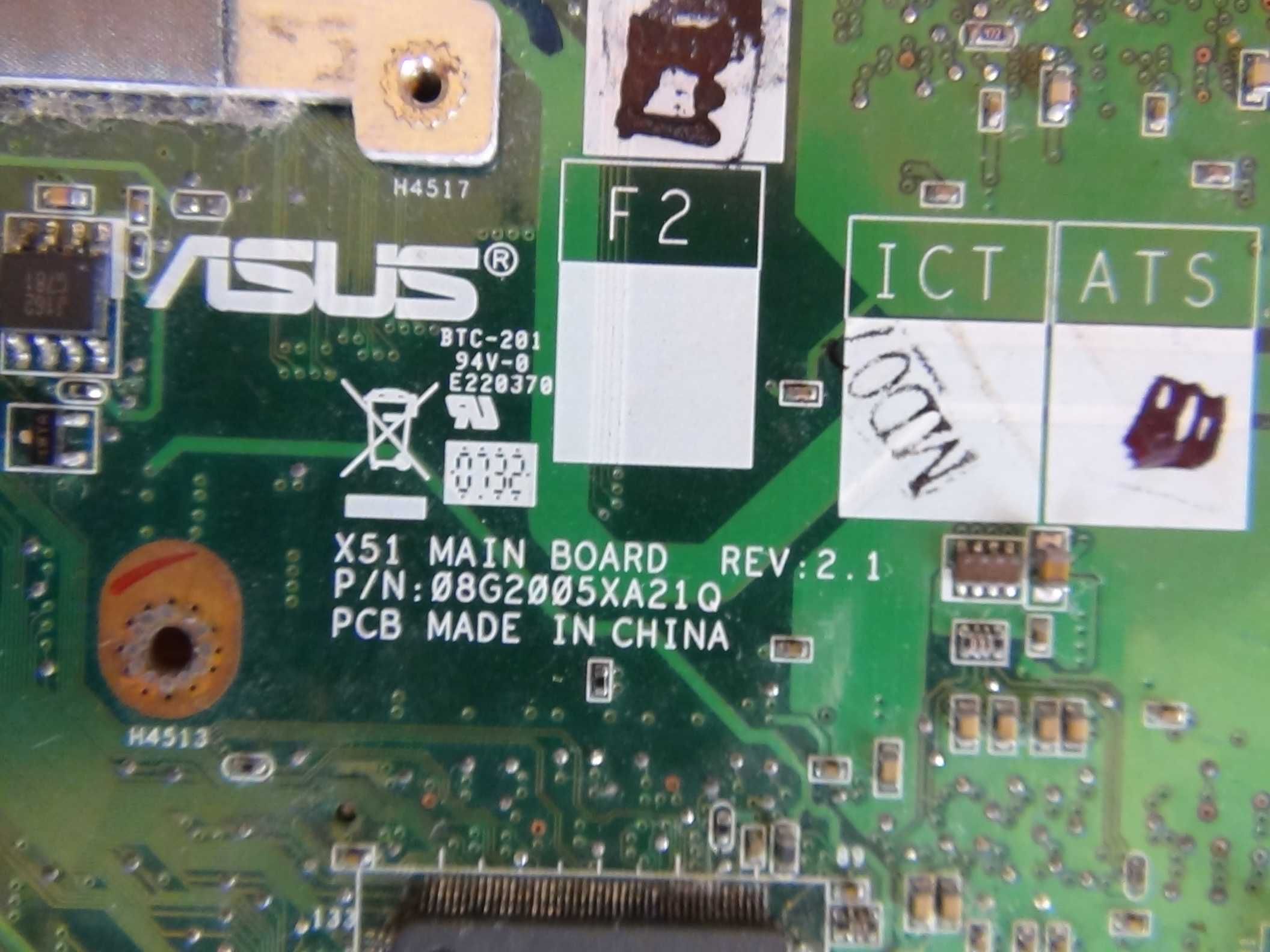 Vendo Motherboard para portatil Asus X51L
