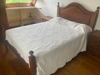 Mobília de quarto de casal + escrivaninha