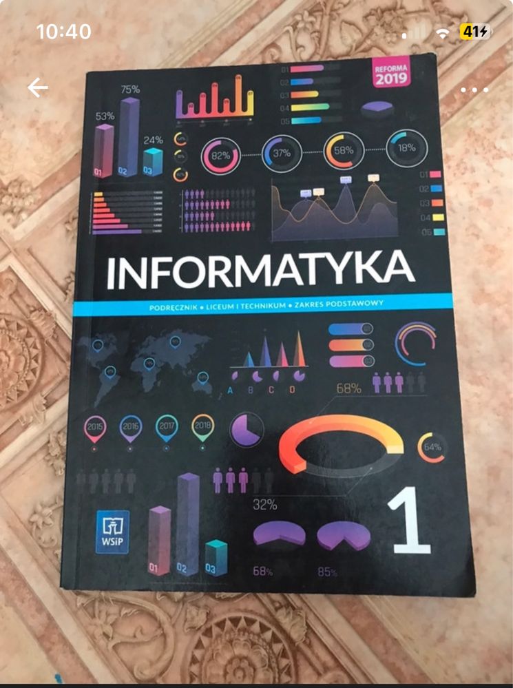 Podręcznik do Informatyki 1 klasa liceum