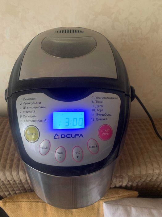 Хлібопічка DELFA