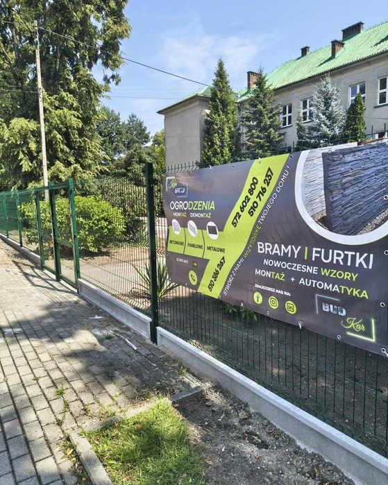 Ogradzenia betonowe/ ogrodzenia Panelowe / kompleksowo montaż