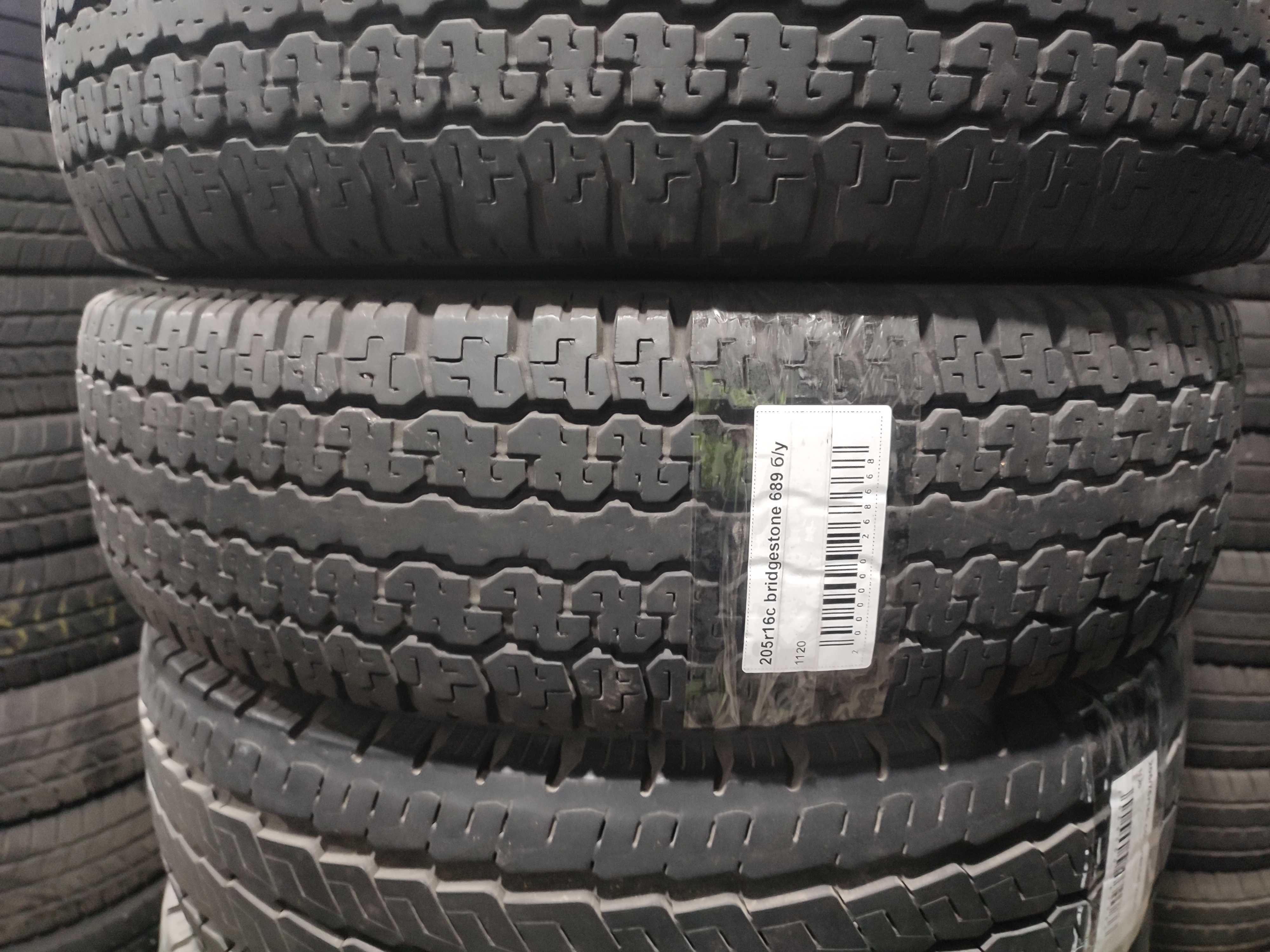 Шины б/у 205 R16 Bridgestone 689