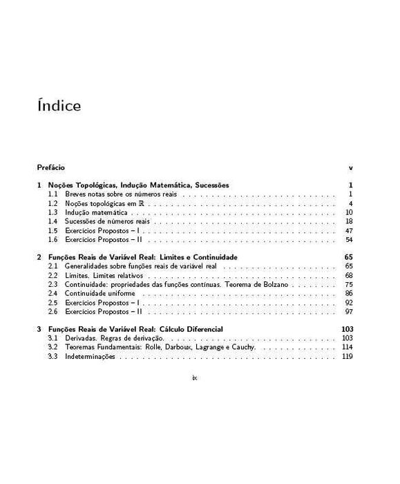 4 livros de Cálculo Diferencial e Integral em R - Ana Sá